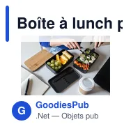Boîte à lunch personnalisable 2 en 1 avec logo | Tijani - Miniature 12