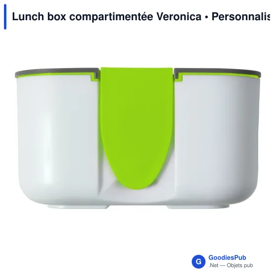 Lunch box compartimentée personnalisable avec logo - Veronica - Image 7