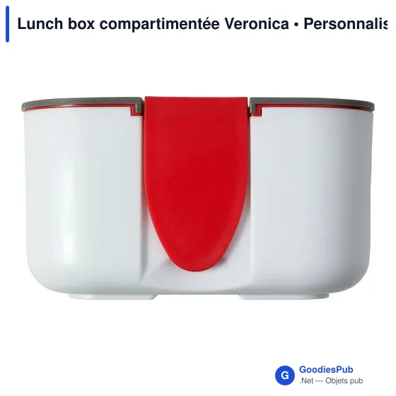 Lunch box compartimentée personnalisable avec logo - Veronica - Image 10