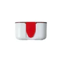 Variante rouge - Lunch box compartimentée personnalisable avec logo - Veronica