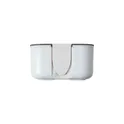 Variante blanc - Lunch box compartimentée personnalisable avec logo - Veronica