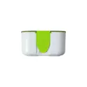 Variante vert citron - Lunch box compartimentée personnalisable avec logo - Veronica