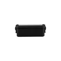 Variante noir - Lunch box double compartiments en PP Siena