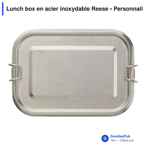 Lunch box en acier inoxydable Reese - Image 1