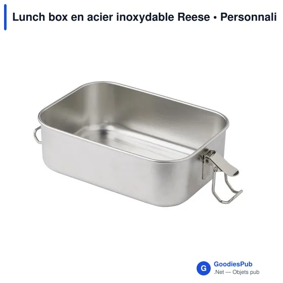 Lunch box en acier inoxydable Reese - Image 3