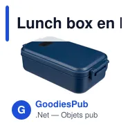 Lunch box en PP d’une capacité de 800 ml Ondine - Miniature 12