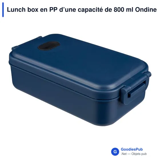 Lunch box en PP d’une capacité de 800 ml Ondine - Image 12