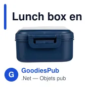 Lunch box en PP d’une capacité de 800 ml Ondine - Miniature 4