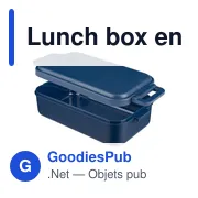 Lunch box en PP d’une capacité de 800 ml Ondine - Miniature 5