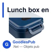 Lunch box en PP d’une capacité de 800 ml Ondine - Miniature 6