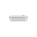 Variante blanc - Lunch box en PP d’une capacité de 800 ml Ondine