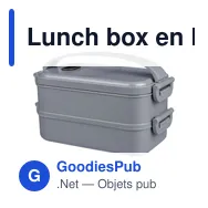 Lunch box en PP d’une capacité totale de 1 600 ml Selwyn - Miniature 11