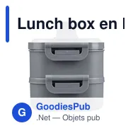 Lunch box en PP d’une capacité totale de 1 600 ml Selwyn - Miniature 5