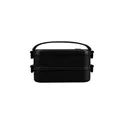 Variante noir - Lunch box en PP d’une capacité totale de 1 600 ml Selwyn