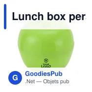 Lunch box personnalisable pour fruit avec logo - Danika - Miniature 4