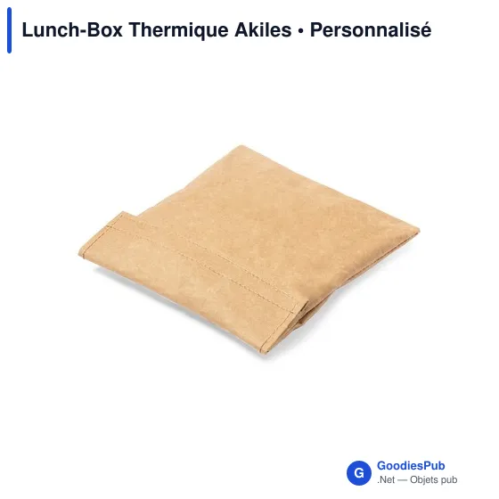 Lunch-Box Thermique personnalisable Akiles avec logo entreprise - Image 2