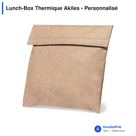 Lunch-Box Thermique personnalisable Akiles avec logo entreprise - Image 3