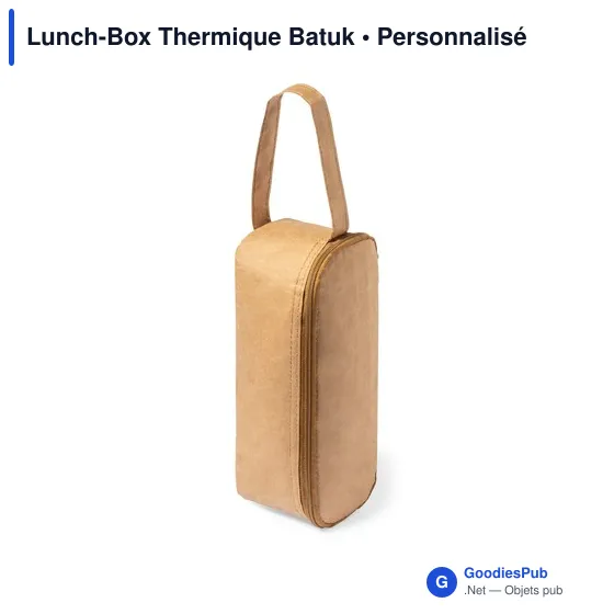 Lunch-Box Thermique personnalisable avec logo entreprise - Batuk - Image 3