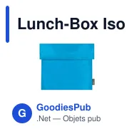 Lunch-Box Isotherme Personnalisable Frasor avec Logo - Miniature 1