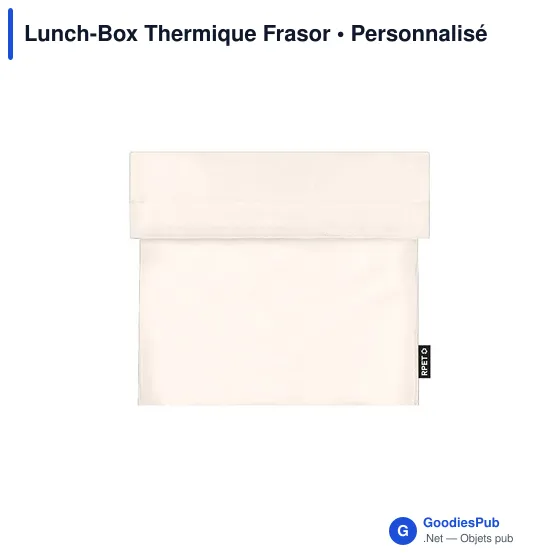 Lunch-Box Isotherme Personnalisable Frasor avec Logo - Image 5