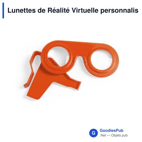 Lunettes de Réalité Virtuelle personnalisables avec logo entreprise