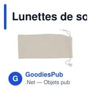 Lunettes de soleil personnalisables B'RIGHT avec logo - Miniature 4