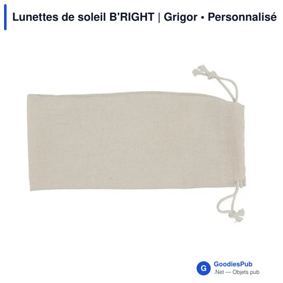 Lunettes de soleil personnalisables B'RIGHT avec logo - Image 4