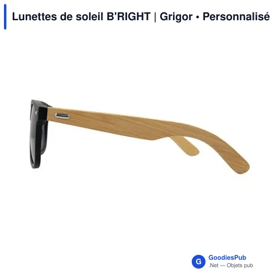 Lunettes de soleil personnalisables B'RIGHT avec logo - Image 6