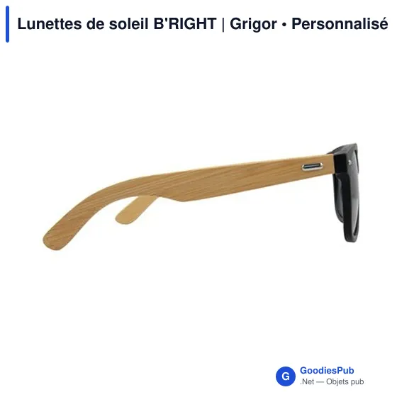 Lunettes de soleil personnalisables B'RIGHT avec logo - Image 7