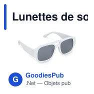 Lunettes de soleil personnalisables en PC recyclé UV400 avec logo - Bastian - Miniature 5
