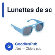 Lunettes de soleil personnalisables en PC recyclé UV400 avec logo - Bastian - Miniature 7