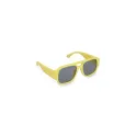 Variante Jaunes clair - Lunettes de soleil personnalisables en PC recyclé UV400 avec logo - Bastian