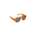Variante Orange clair - Lunettes de soleil personnalisables en PC recyclé UV400 avec logo - Bastian