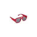 Variante Rouge clair - Lunettes de soleil personnalisables en PC recyclé UV400 avec logo - Bastian