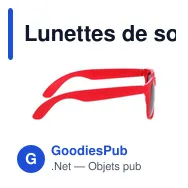 Lunettes de soleil personnalisables avec logo - Blythe - Miniature 2