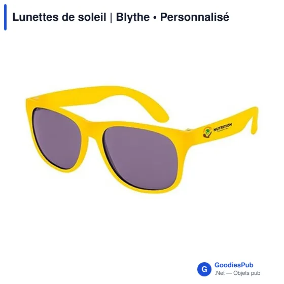 Lunettes de soleil personnalisables avec logo - Blythe - Image 9