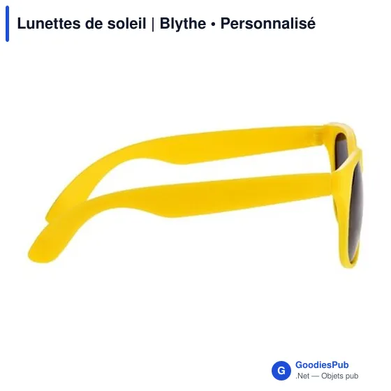 Lunettes de soleil personnalisables avec logo - Blythe - Image 10