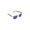 Variante Transparent Vert clair - Lunettes de soleil personnalisables à monture transparente avec logo - Bradley