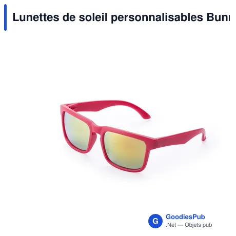 Lunettes de soleil personnalisables Bunner avec logo