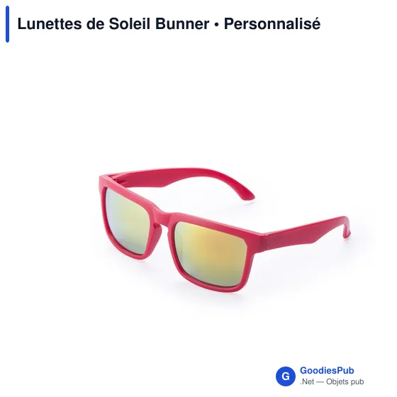 Lunettes de soleil personnalisables Bunner avec logo - Image 1