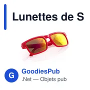 Lunettes de soleil personnalisables Bunner avec logo - Miniature 3