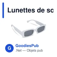 Lunettes de soleil personnalisables en polycarbonate recyclé avec logo - Charli - Miniature 9