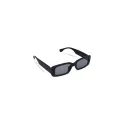 Variante Noir - Lunettes de soleil personnalisables en polycarbonate recyclé avec logo - Charli