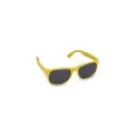 Variante Jaune - Lunettes de soleil personnalisables légères UV400 avec logo - Drew