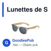 Lunettes de Soleil Dristan - Miniature 1