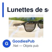 Lunettes de soleil personnalisables Jaxon avec logo - Miniature 4