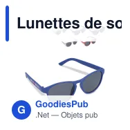 Lunettes de soleil personnalisables en fibre de paille UV400 avec logo - Earth - Miniature 1
