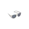 Variante Beige - Lunettes de soleil personnalisables en fibre de paille UV400 avec logo - Earth