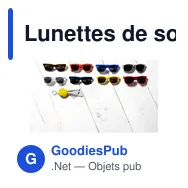 Lunettes de soleil en plastique Kenzie - Miniature 11