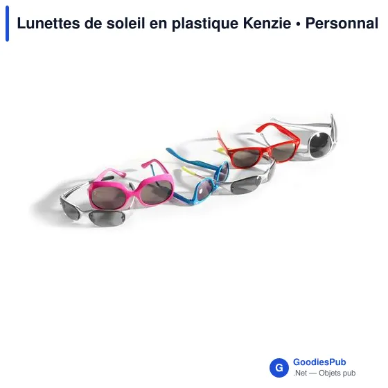 Lunettes de soleil en plastique Kenzie - Image 12